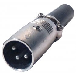 PROFICON XLR MALE PLUG 1 οικονομικό τριπολικό βύσμα επαγγελματικό αρσενικό φις